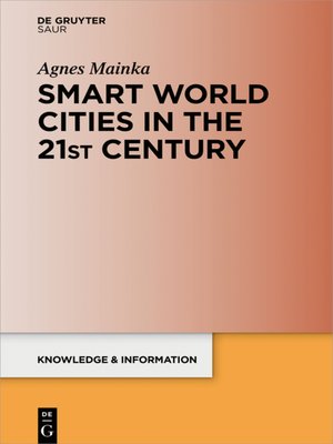 cover image of Smart World Cities in the 21st Century